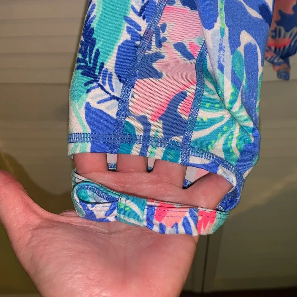 Lilly Pulitzer luxletic Tropical Leggings small - Picture 5 of 11